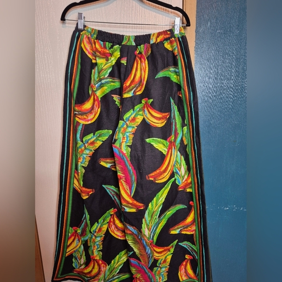 610🦃🎄 NWT farm rio preta banana linen blazer and pants set - Picture 5 of 13